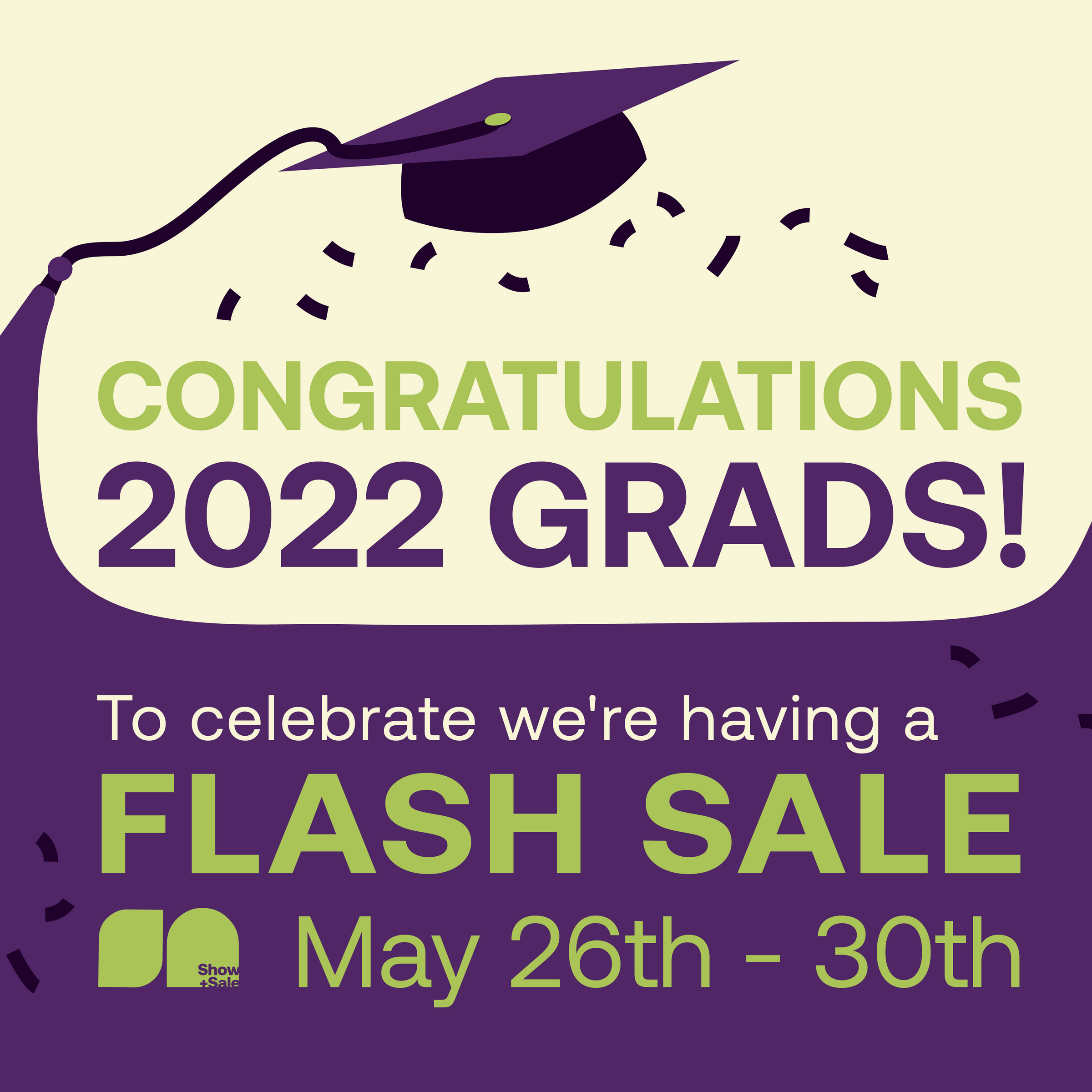 2022 Grad Flash Sale