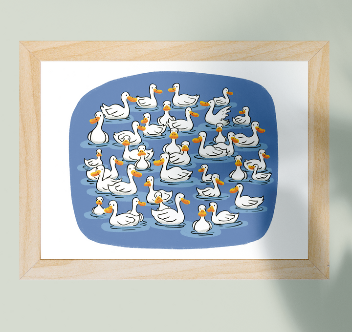 Duck Pond Print