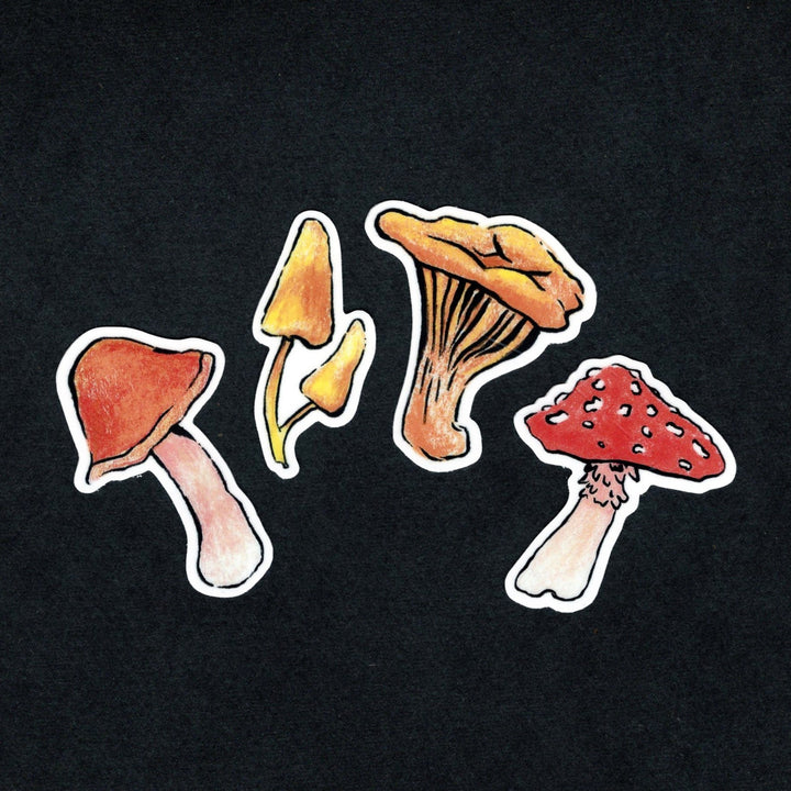 Bunch of Mushrooms Sticker Pack