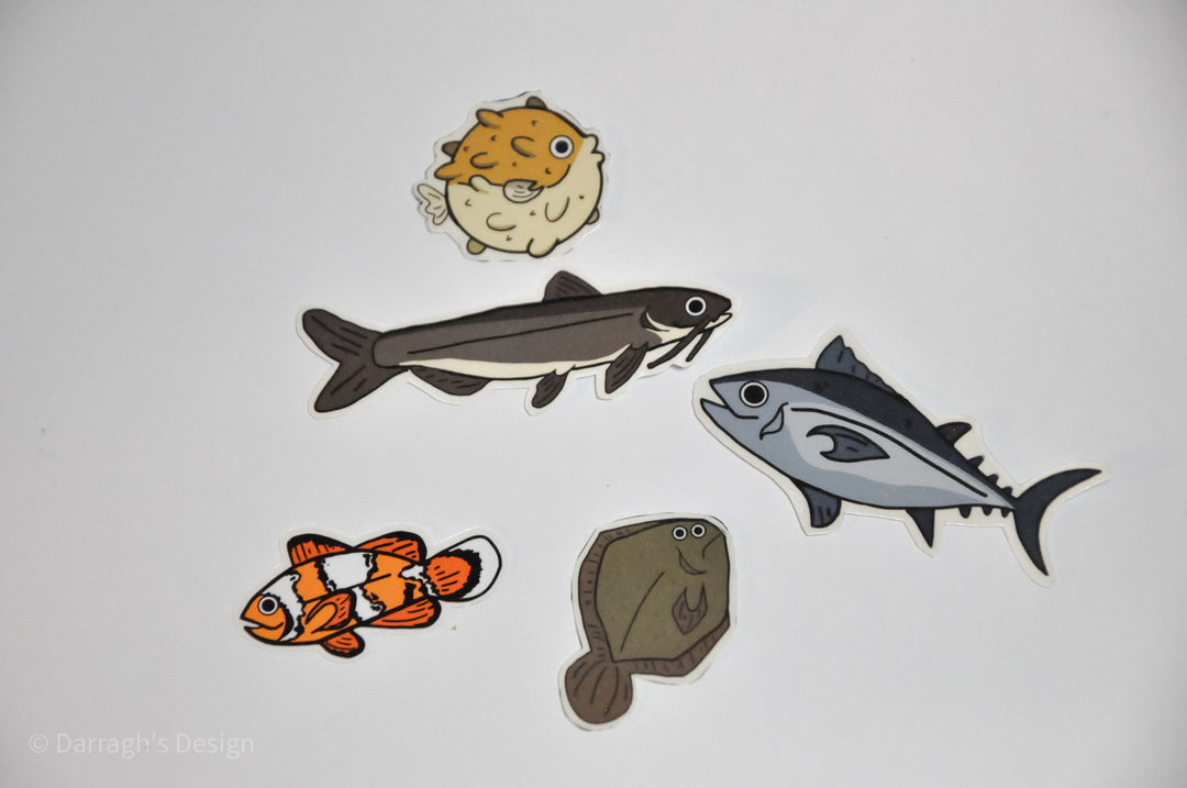 Angler's Special Fish Stickers