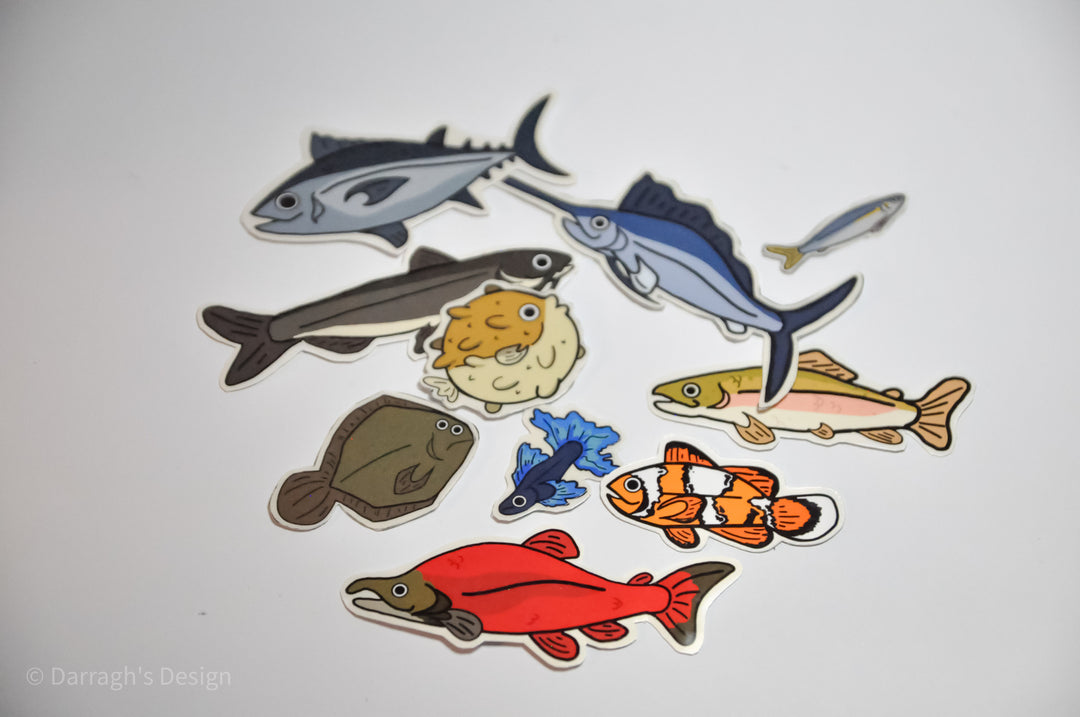 Fish Sticker Bundle