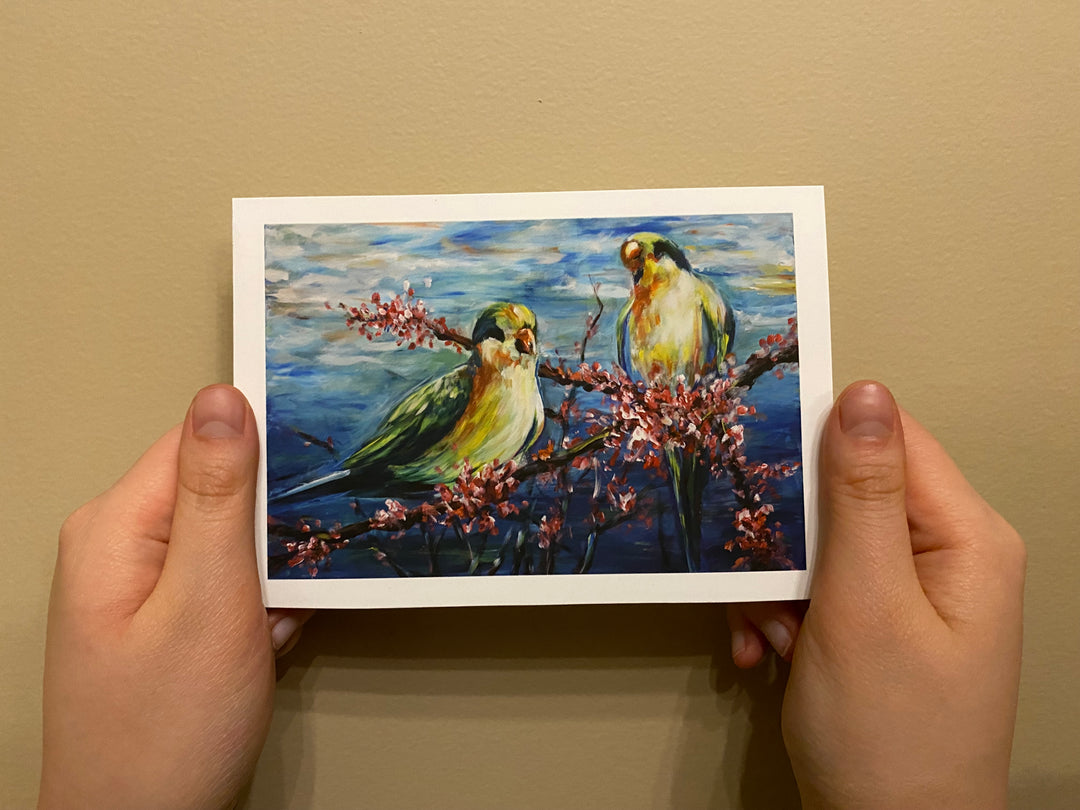Birds on a Branch - Print