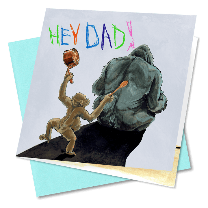 "Just Like Dad" - Father's Day Greeting Card