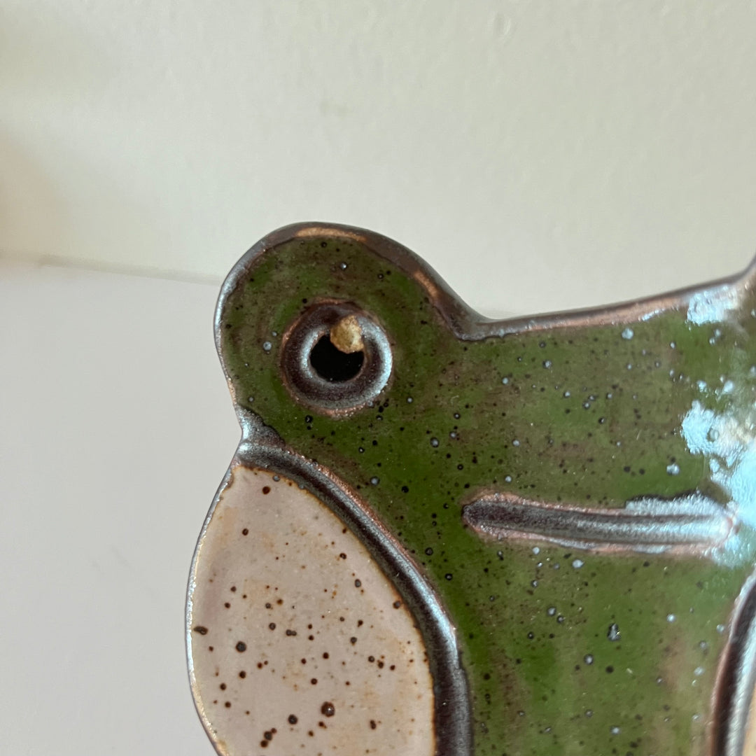 Frog Tray (2x) Handmade Ceramic dishes