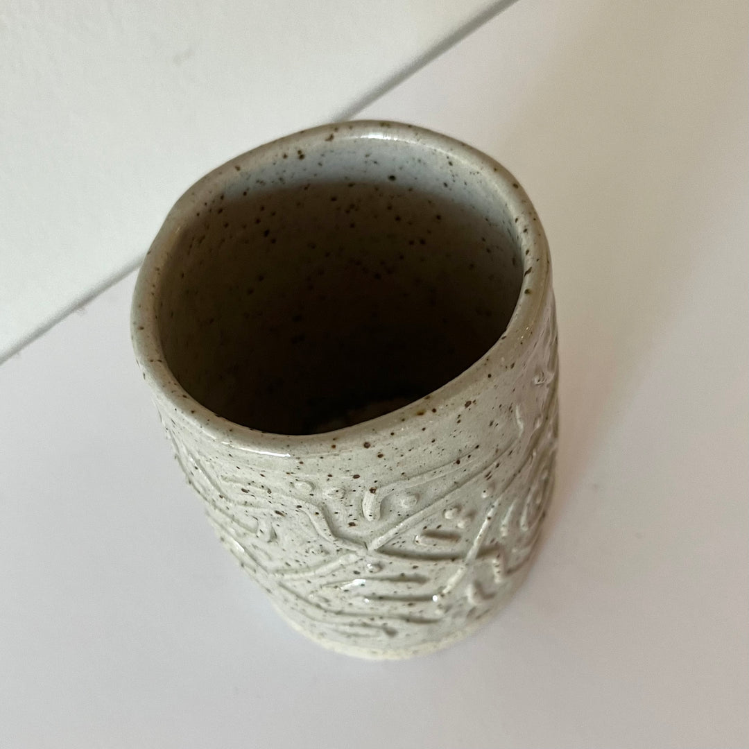 Pattern Planter (250ml) Handmade Ceramic Plant Pot