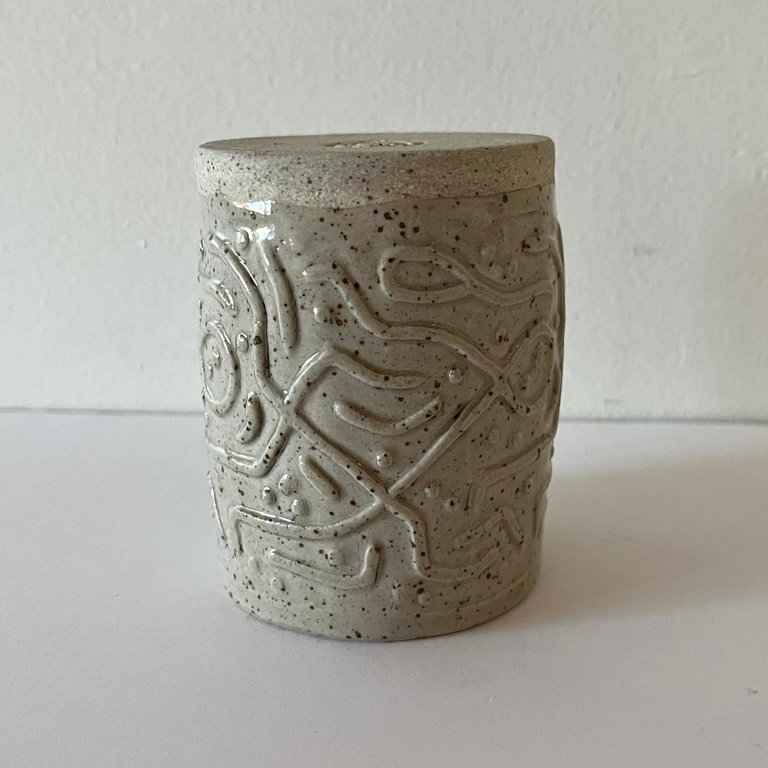 Pattern Planter (250ml) Handmade Ceramic Plant Pot