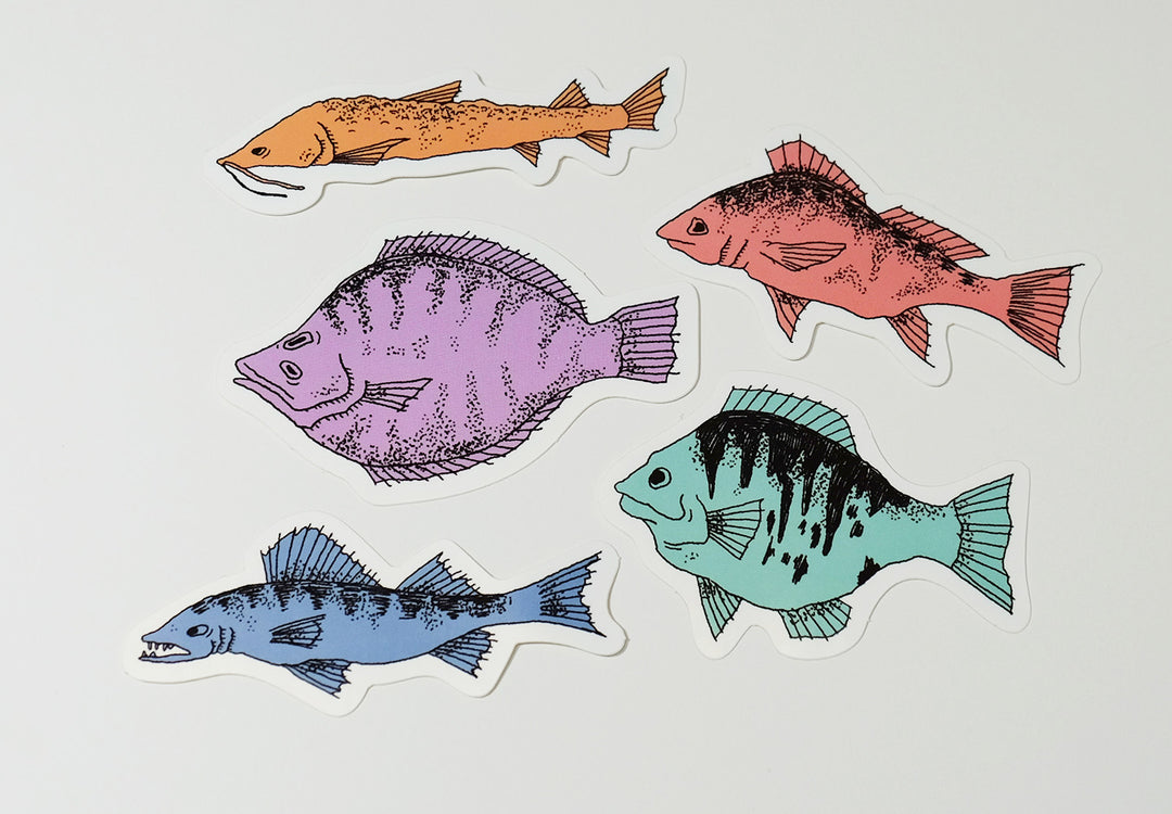 Water Dwellers Sticker Collection