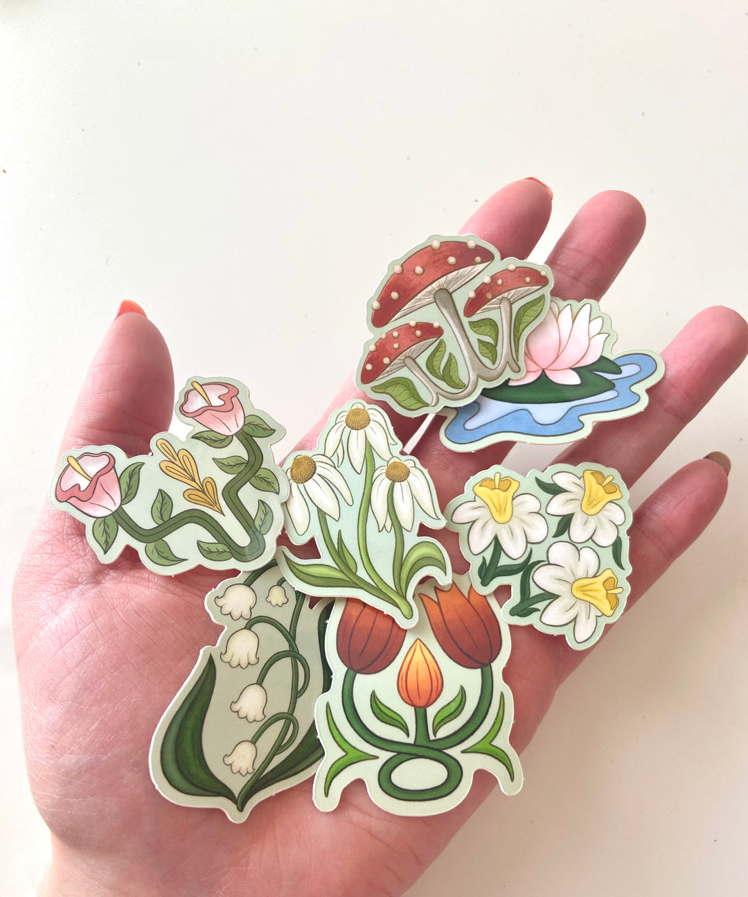 Flora sticker pack