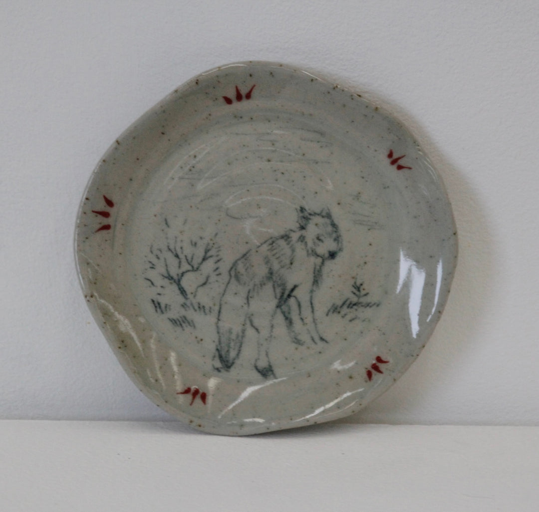 Wolf Snack Plate