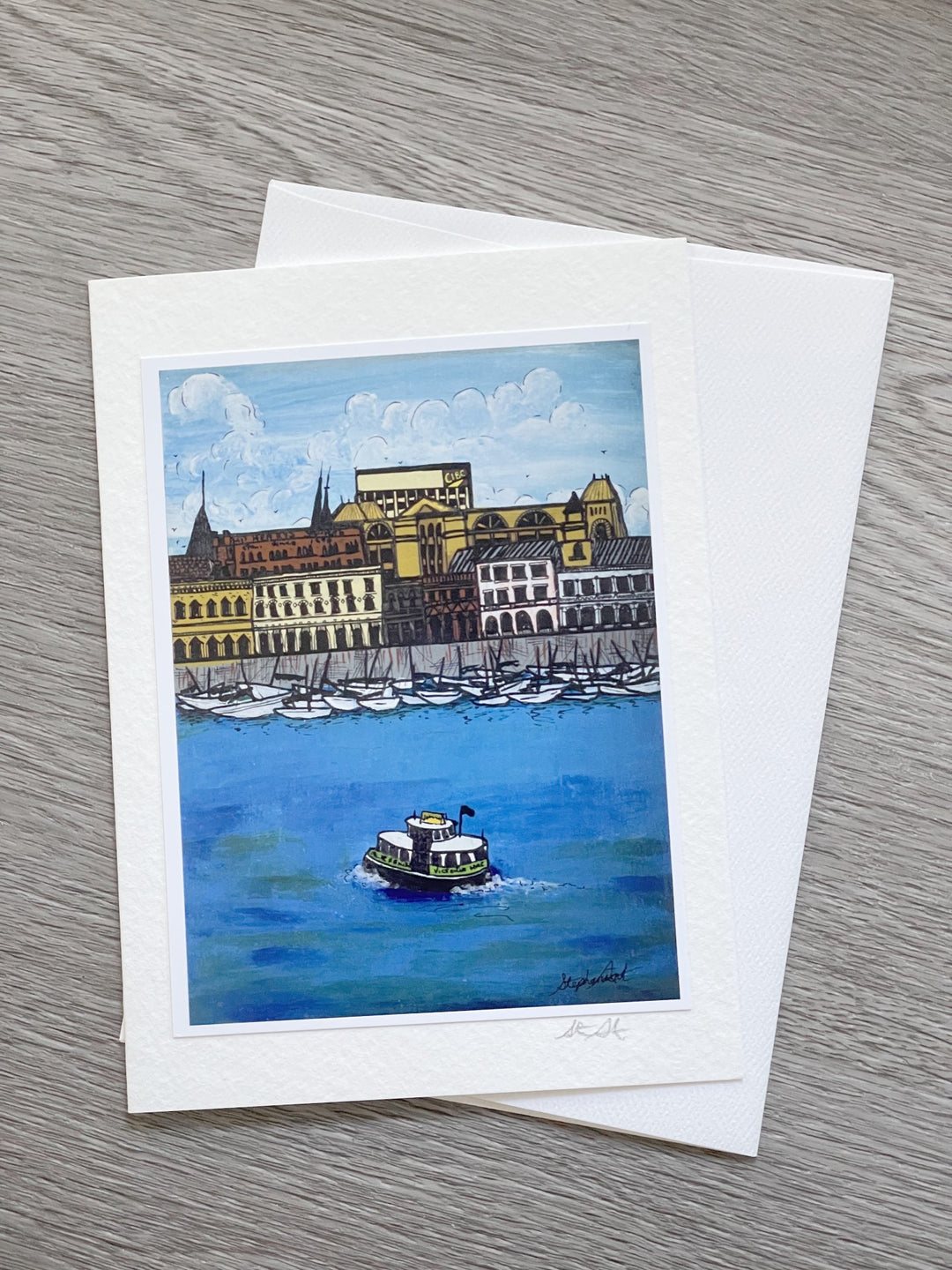 Harbour Art Card
